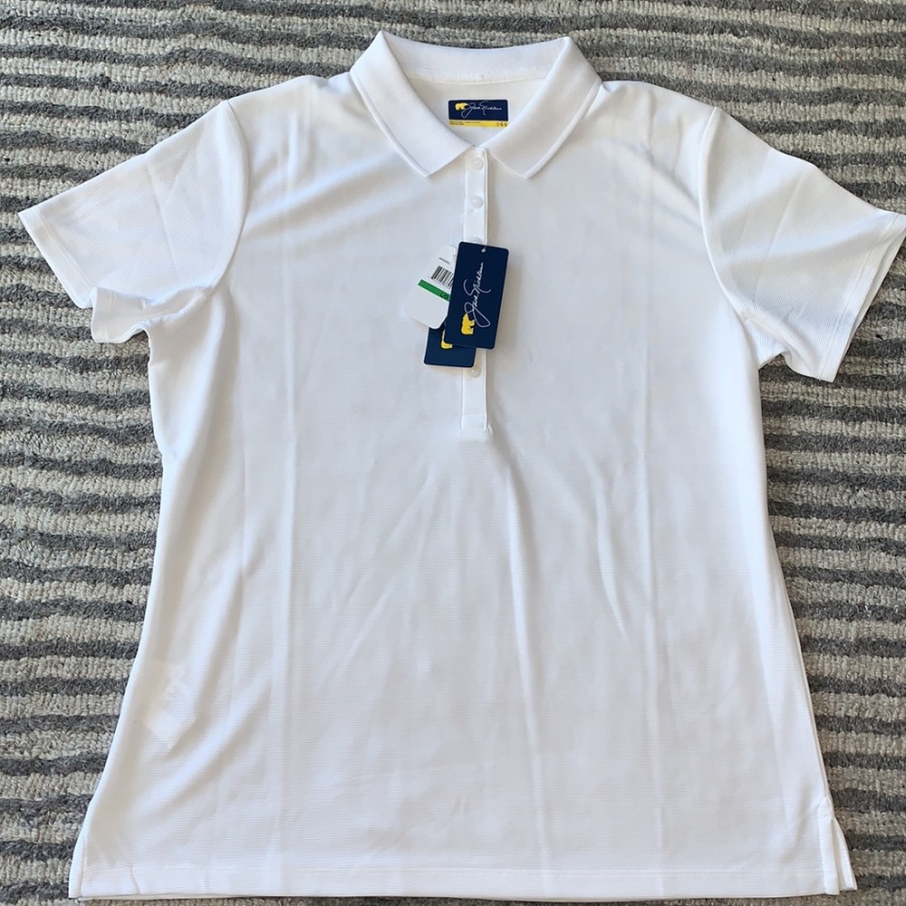 NWT Jack Nicklaus Women's Polo Shirt 50UPF